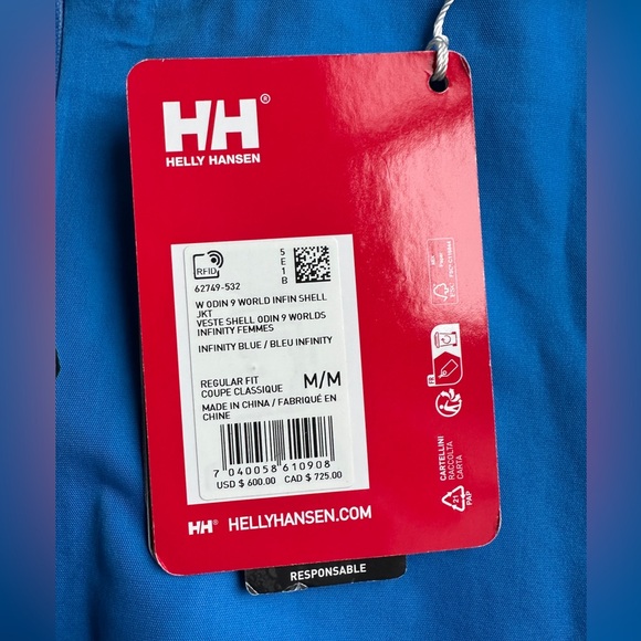 New Helly Hansen Odin 9 Infinity Waterproof Jacket - Picture 5 of 6